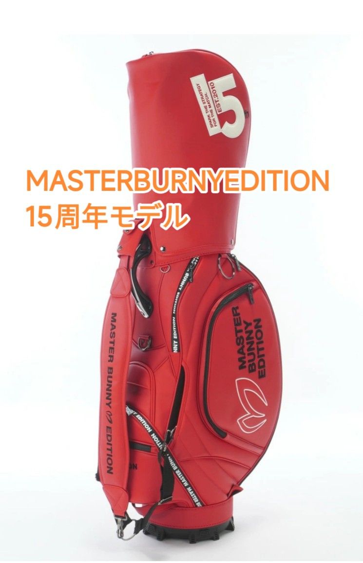 MASTER BUNNY EDITION 15周年モデル キャディバッグ レッド｜Yahoo