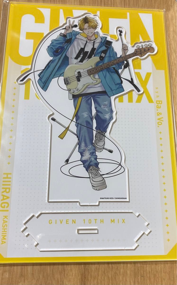 ギヴン ギヴン展 アクリルスタンド クリア色紙 鹿島柊｜Yahoo!フリマ