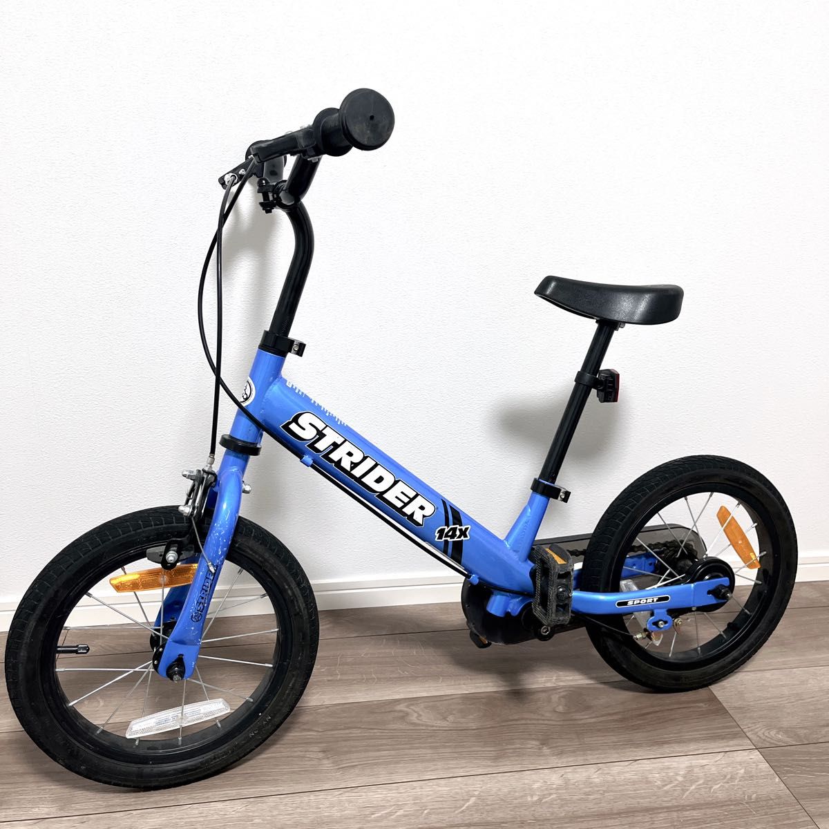 STRIDER 14xストライダー 14X 14インチ スティールブルー 子供用自転車