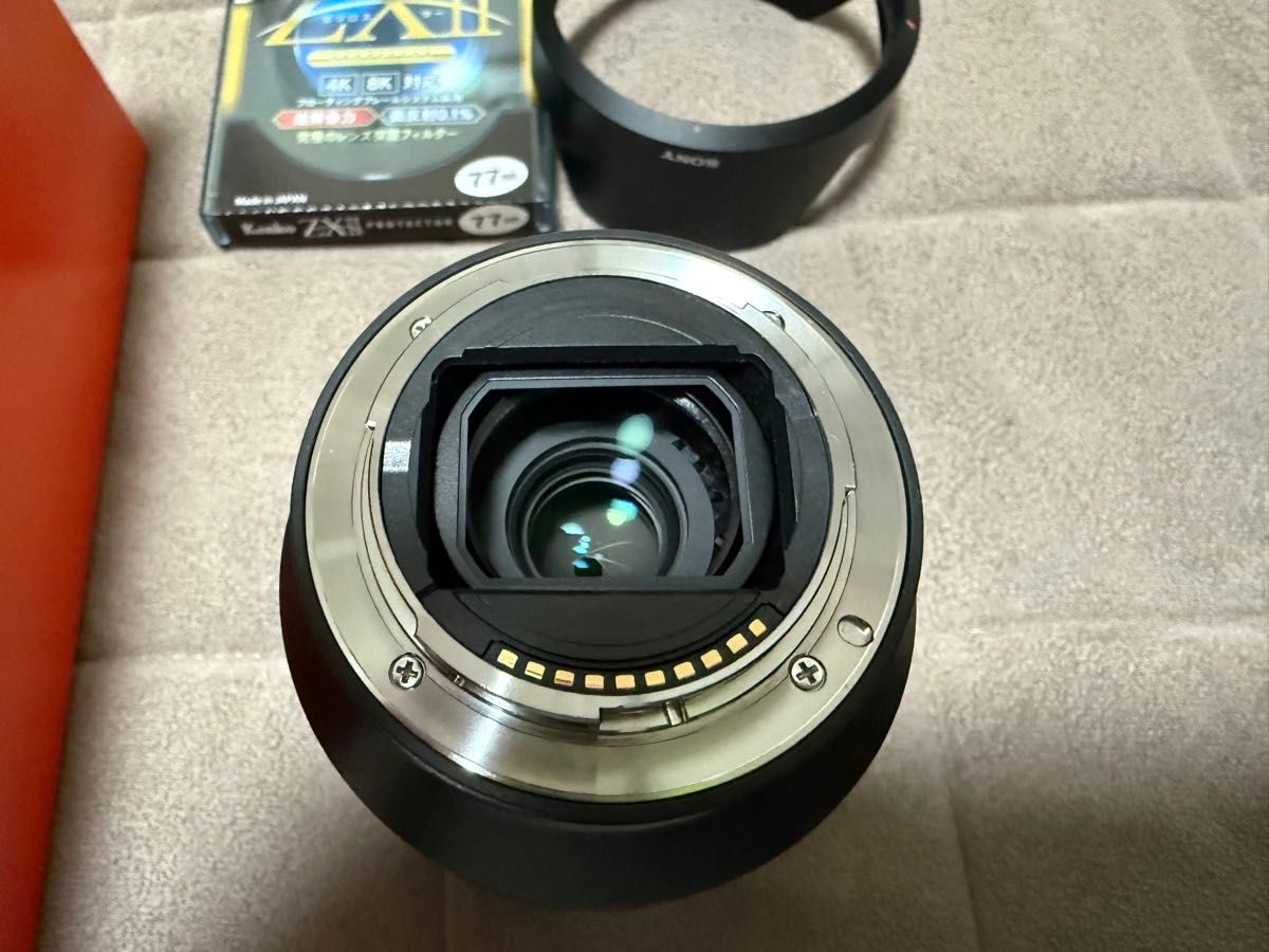 極美品 SONY ソニー FE 24-105mm F4 G OSS SEL24105G レンズフィルター