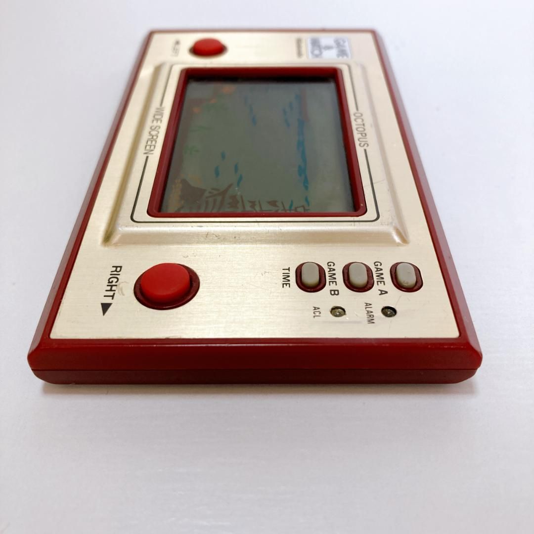 動作品】任天堂 Nintendo ゲーム＆ウォッチ オクトパス OC-22 レトロ