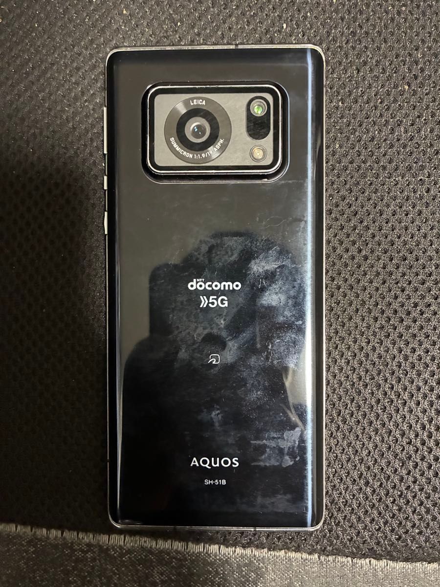 AQUOS R6 SH-51B ブラック 訳あり｜Yahoo!フリマ（旧PayPayフリマ）