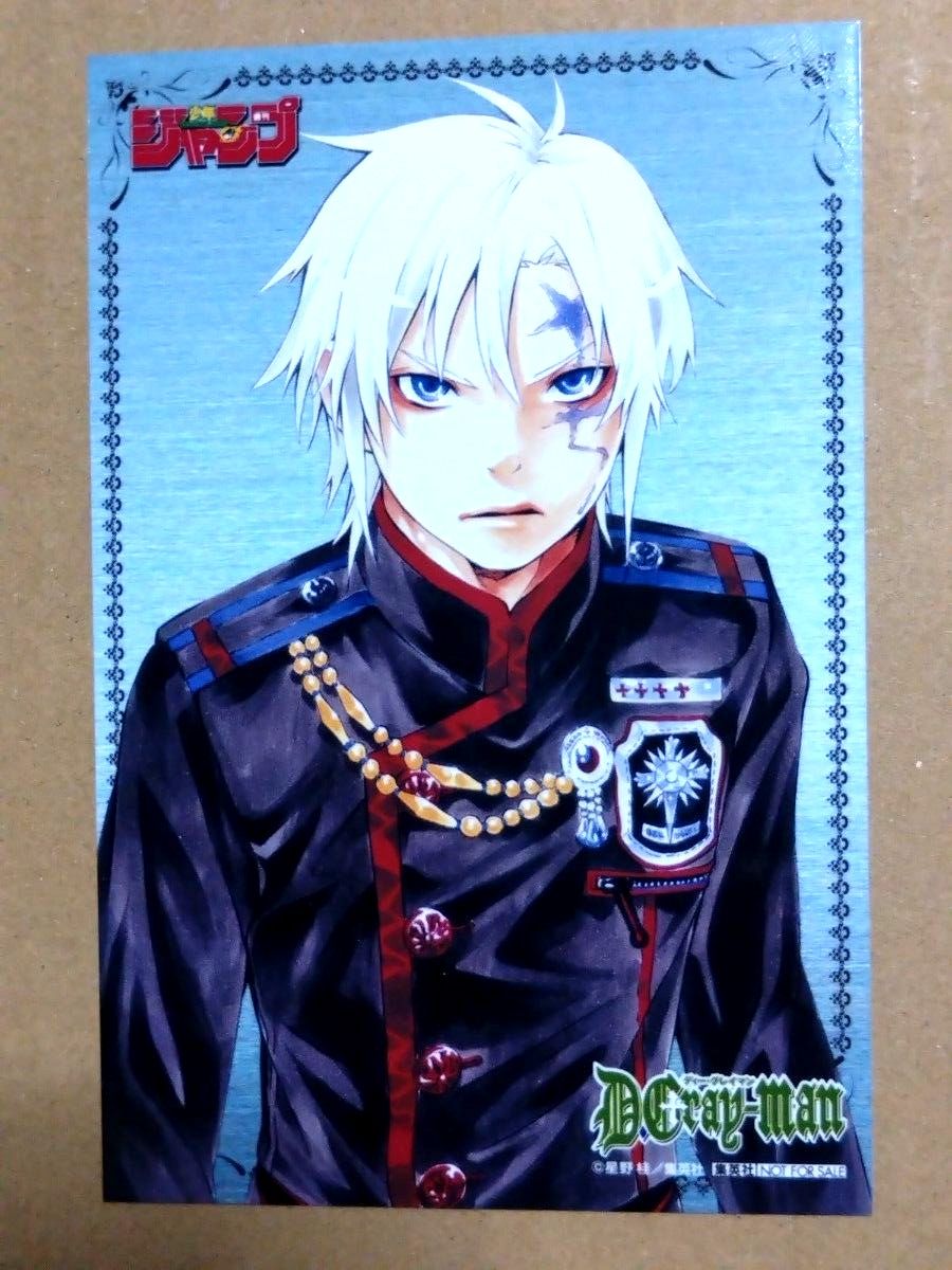 D Gray-man ディーグレイマン アレン・ウォーカー ブロマイド ポスト