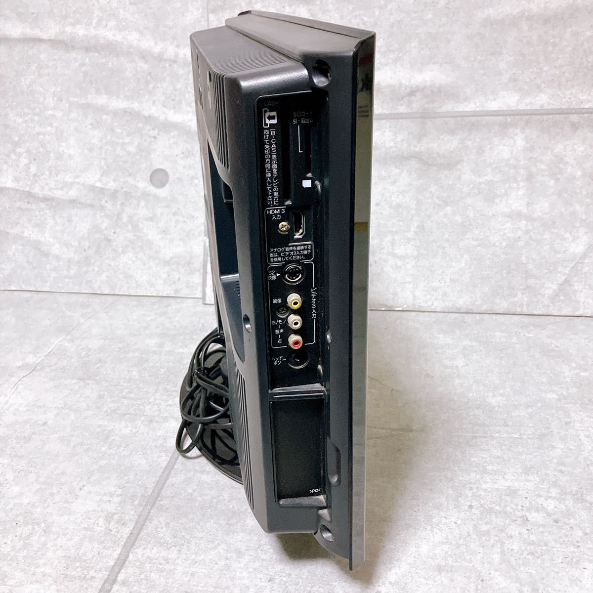 HITACHI 日立 WOOO 22V型 液晶テレビ L22-H05 ブラック TV リモコン