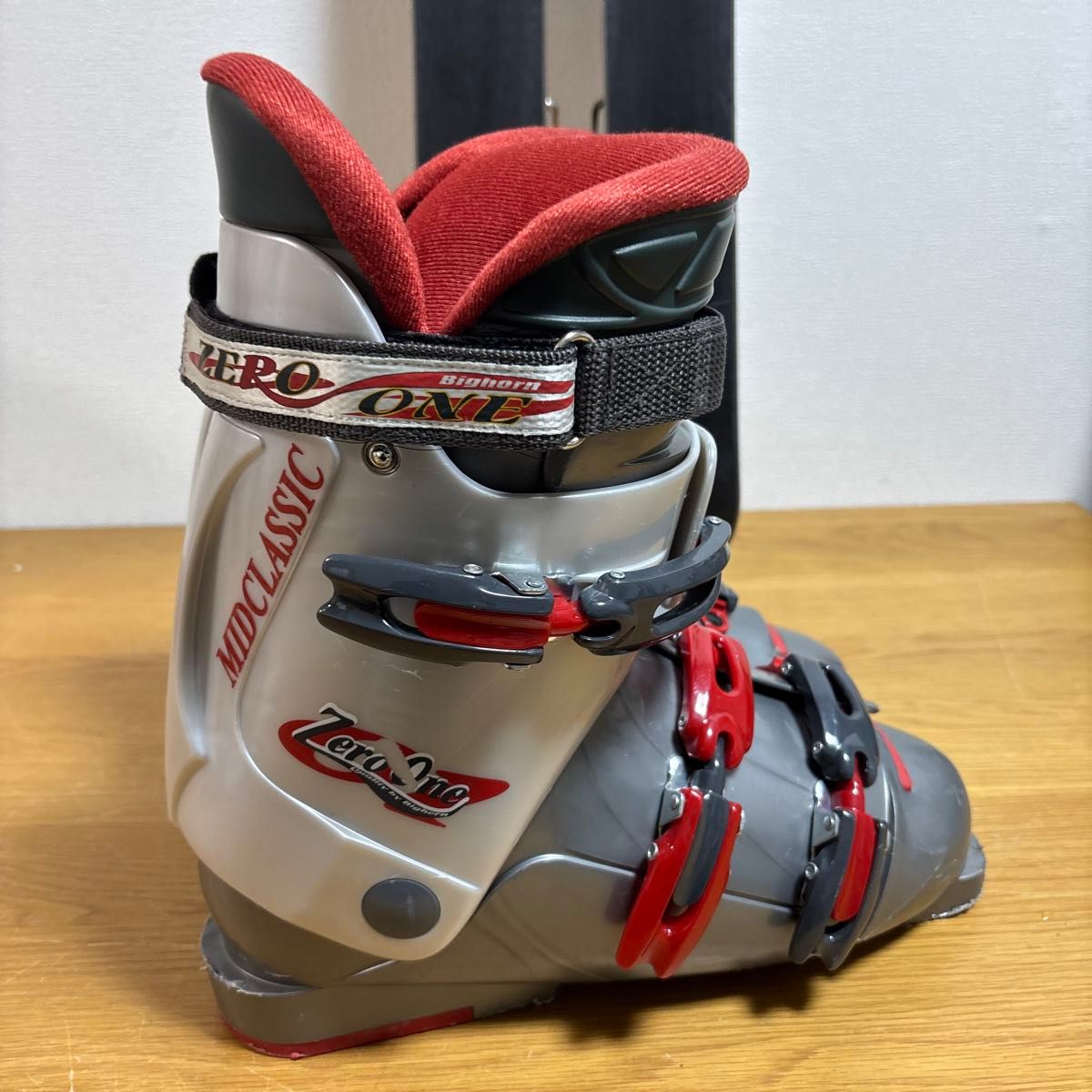 メンズ ショートスキー ファンスキーセット 26cm ブーツ nishizawa