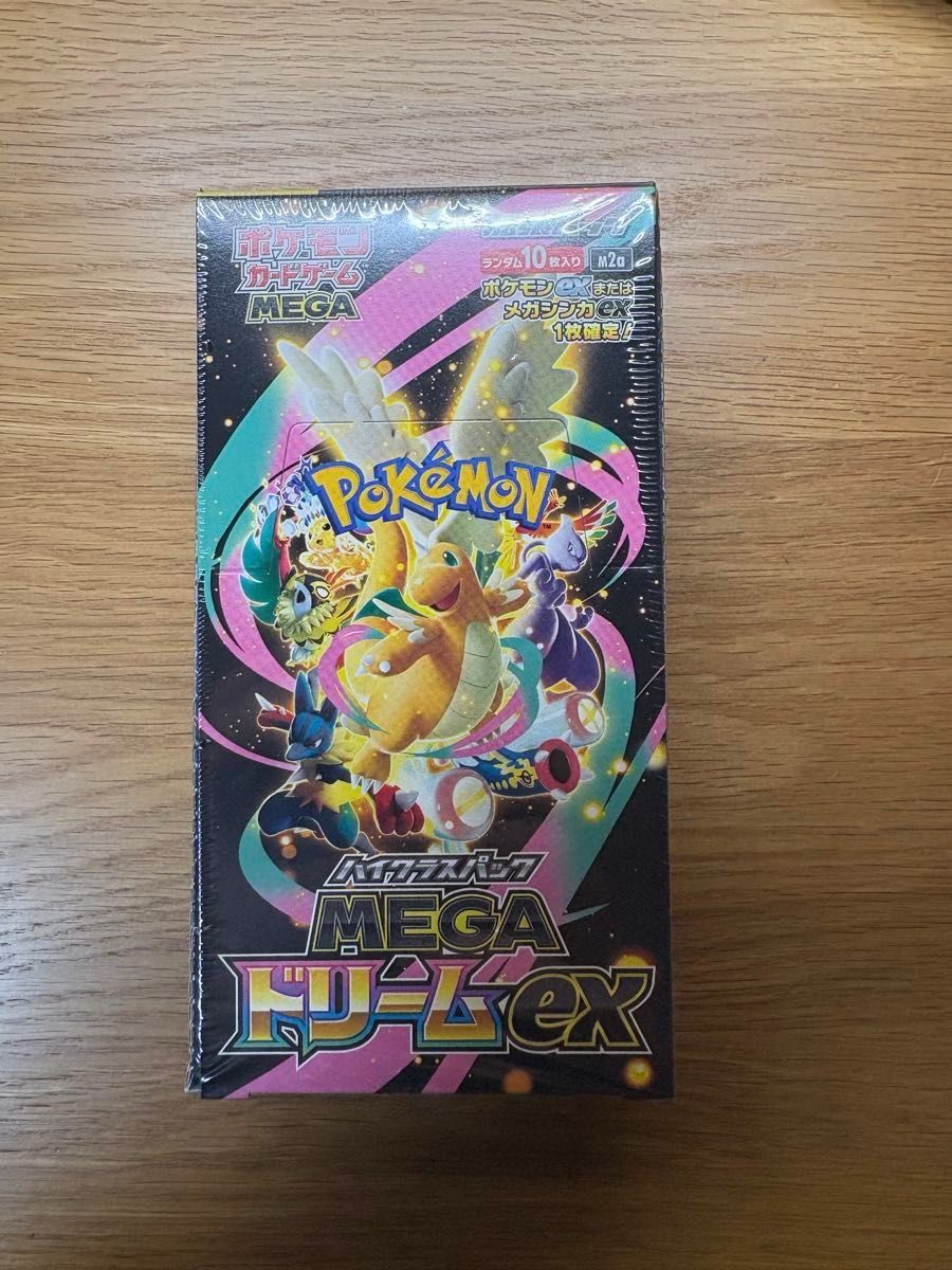 高重量】ポケモンカードゲーム MEGAドリームex 1BOX 初版 シュリンク