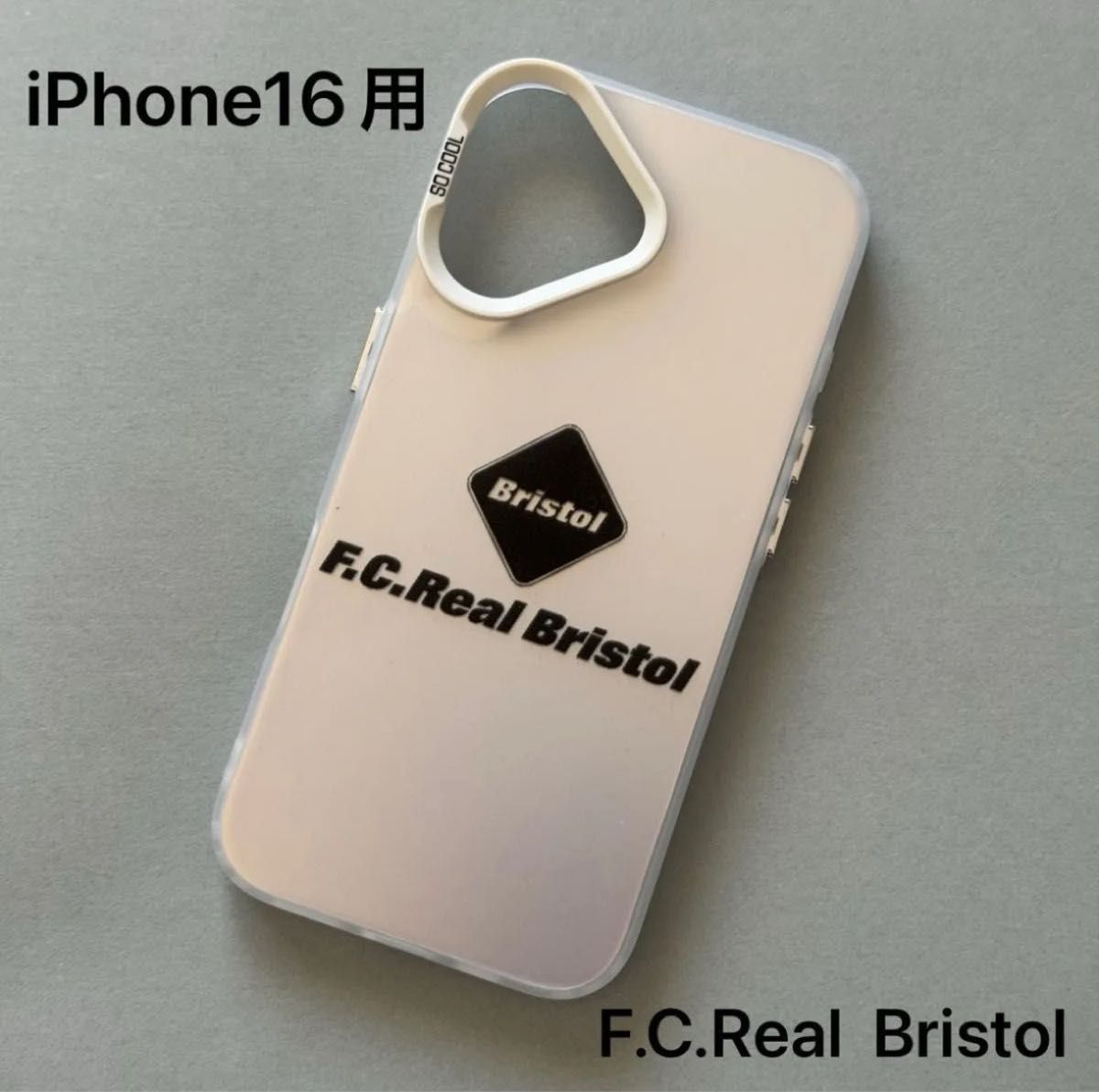 新品 FCRB(F C Real Bristol) iPhone16用 スマホケース iPhoneケース
