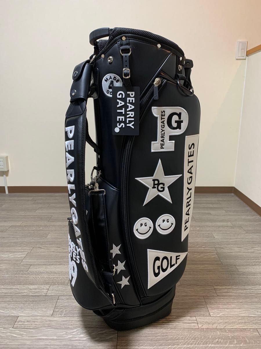PEARLY GATES パーリーゲイツ スタンド式キャディバッグ 格納式