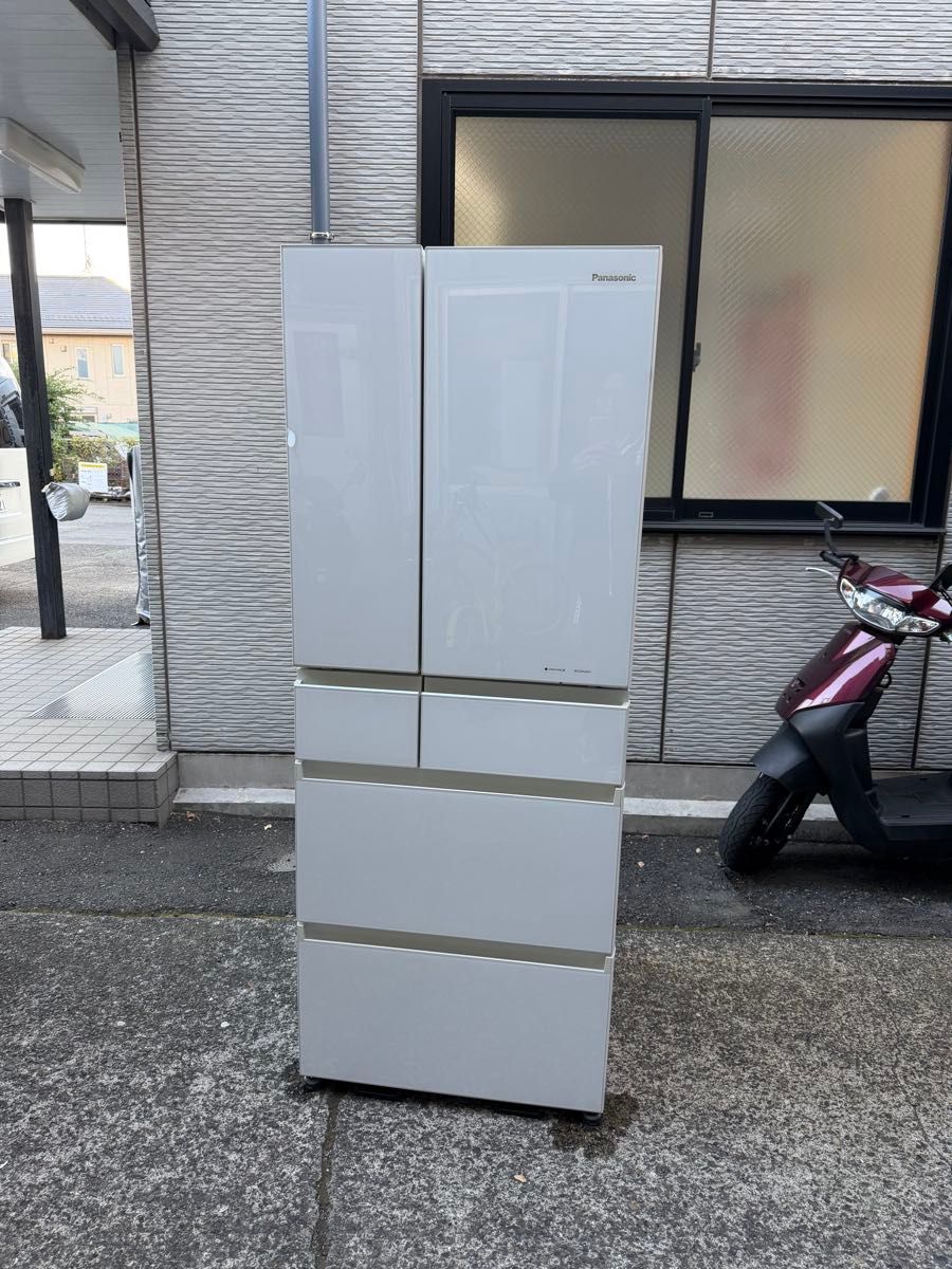 Panasonic 冷蔵庫 2019年製 6ドア NR-SPF454X-W パナソニック｜Yahoo