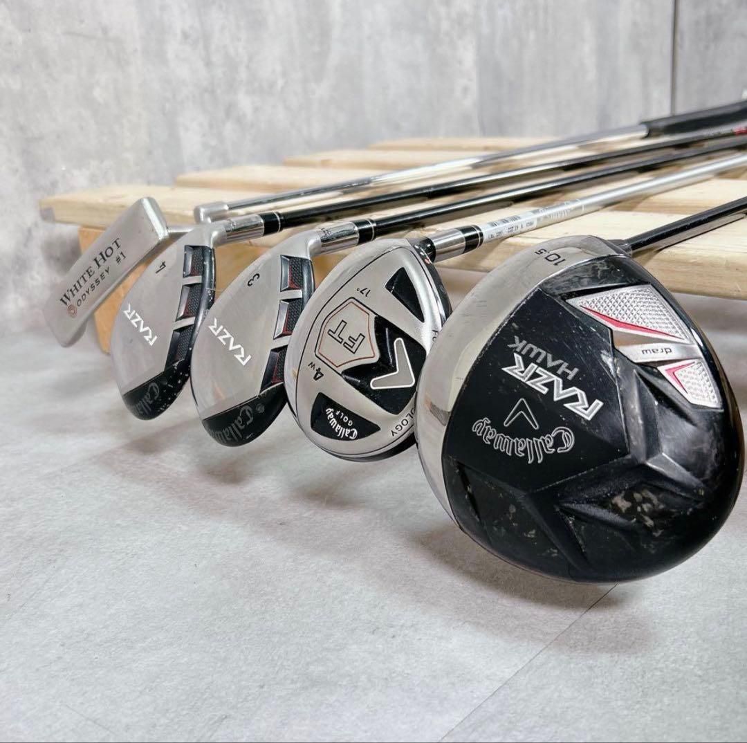 V229 キャロウェイ メンズ ゴルフ クラブ セット 14点 HONDA 黒｜Yahoo