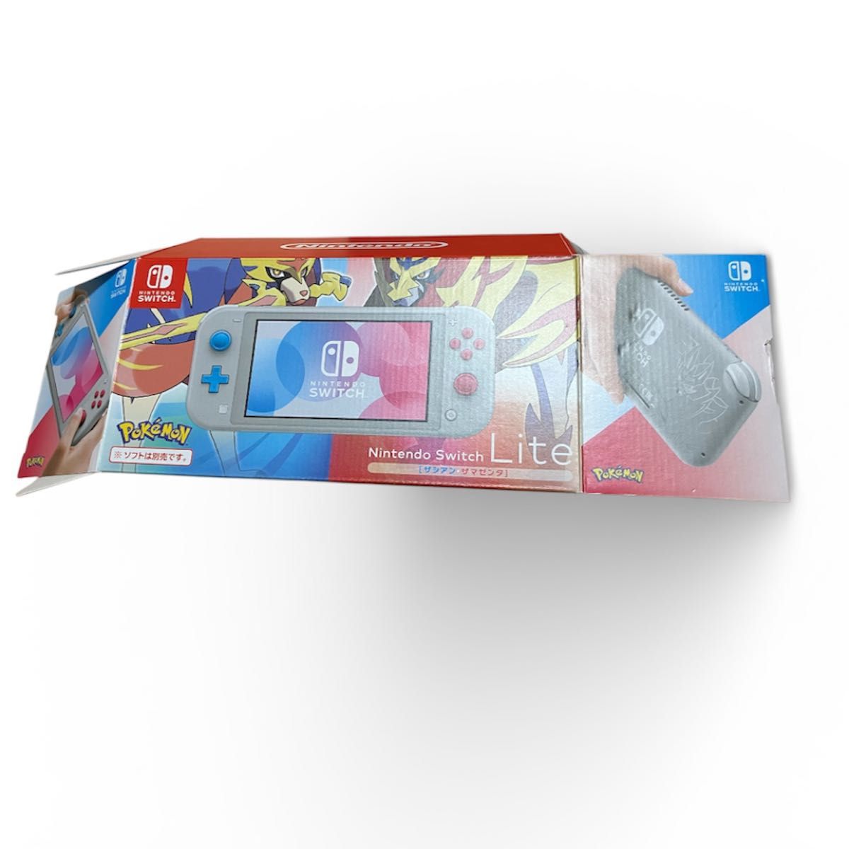 空箱】Nintendo Switch Lite ザシアン ザマゼンタ ポケモン
