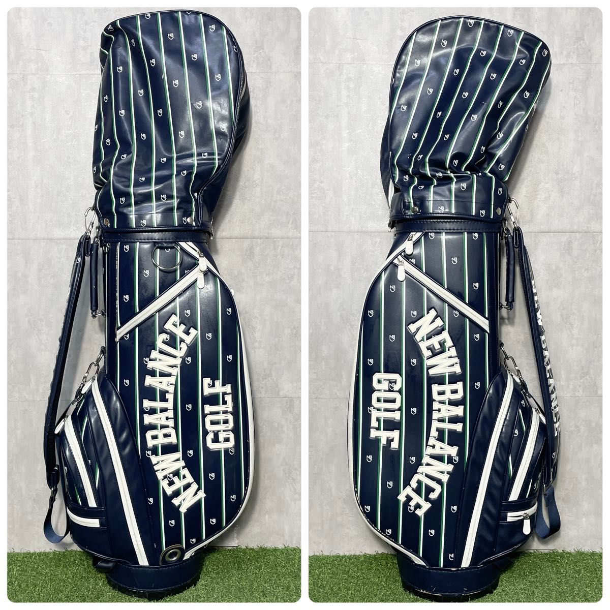 廃盤品】NEW BALANCE ニューバランス キャディバッグ ゴルフバッグ