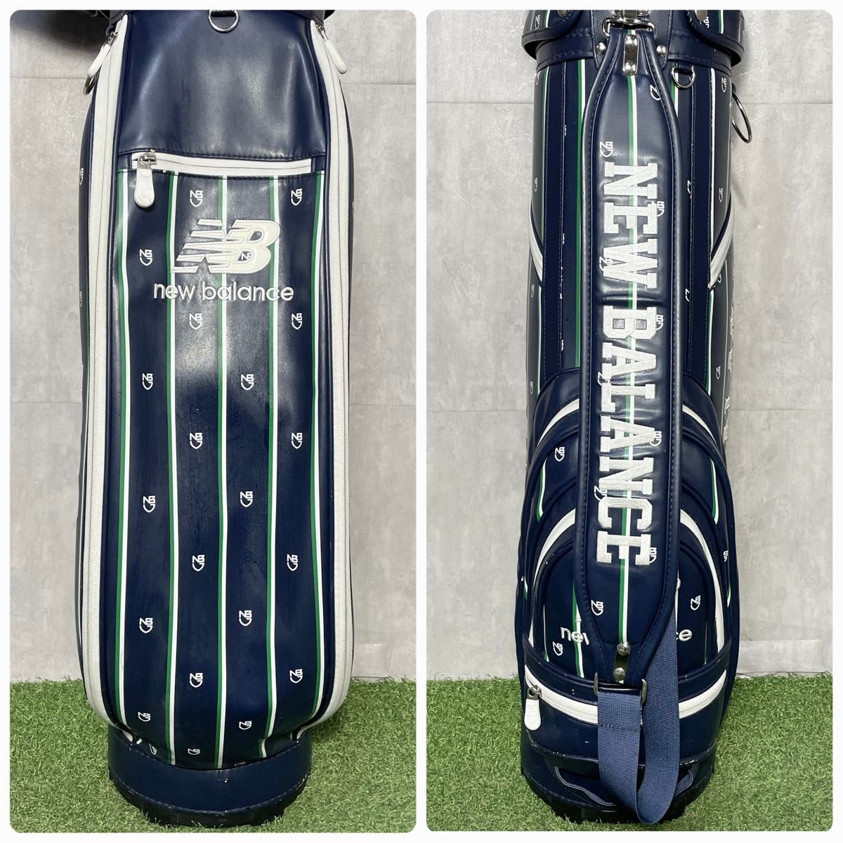 廃盤品】NEW BALANCE ニューバランス キャディバッグ ゴルフバッグ