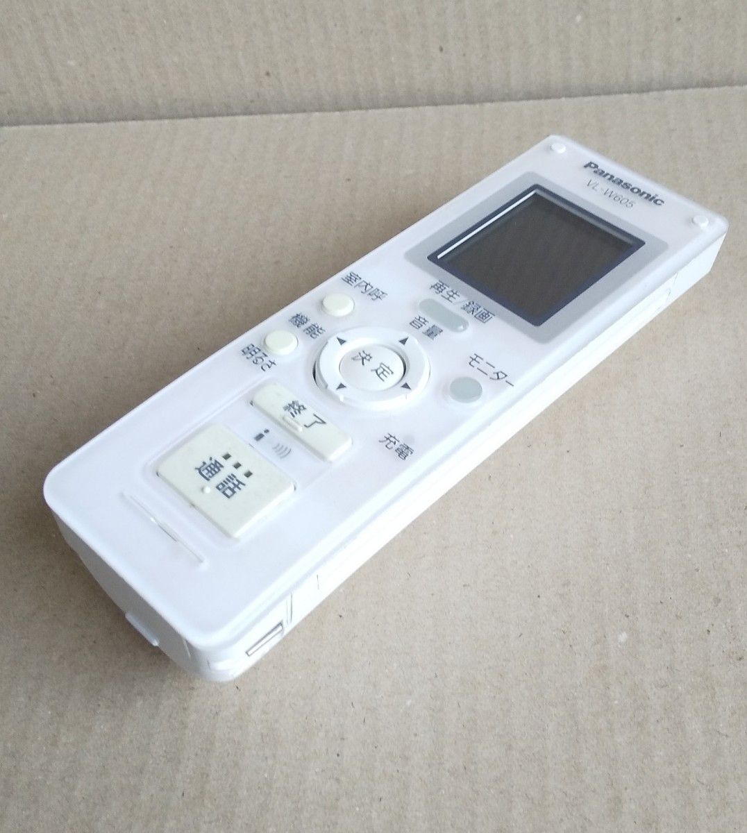 パナソニック VL-W605ワイヤレスモニター子機《ジャンク品》(液晶表示