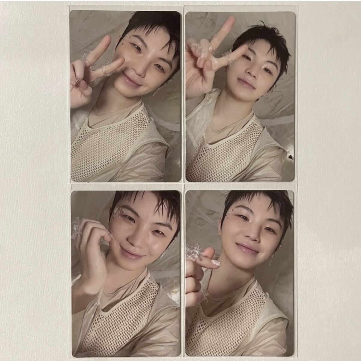 SEVENTEEN ウジ HAPPY BURSTDAY NEW MYSELF 封入 トレカ 4枚 コンプ 検