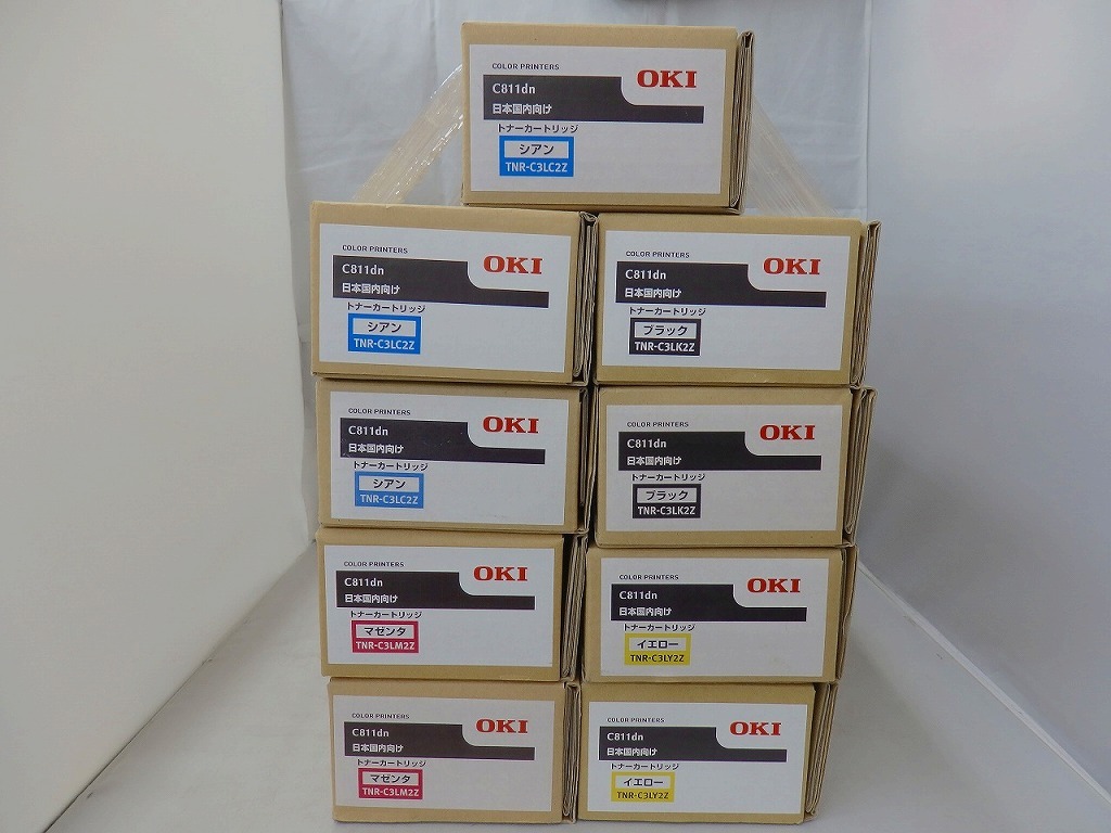 沖電気工業 OKI トナー 9本セット TNR-C3L