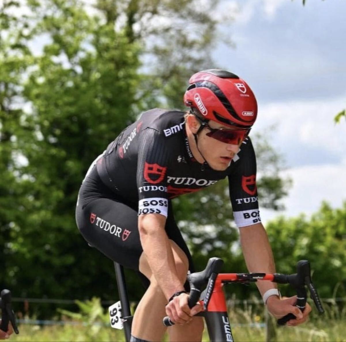 SALE 選手支給品 Tudor 非売品チームカスタムヘルメット ゲーム