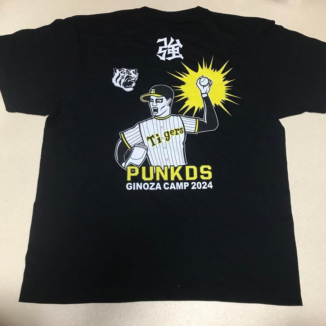 未使用 阪神タイガース パンクドランカーズ Tシャツ XL 黒 阪神 宜野座