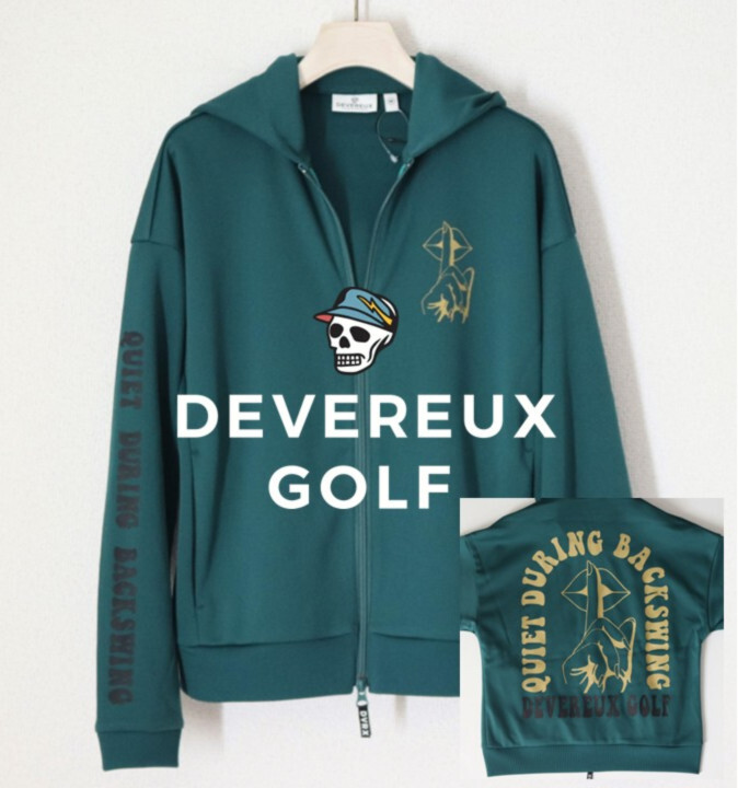 新品【DEVEREUX GOLF デヴァロー ゴルフ】レディース「スウィング時は