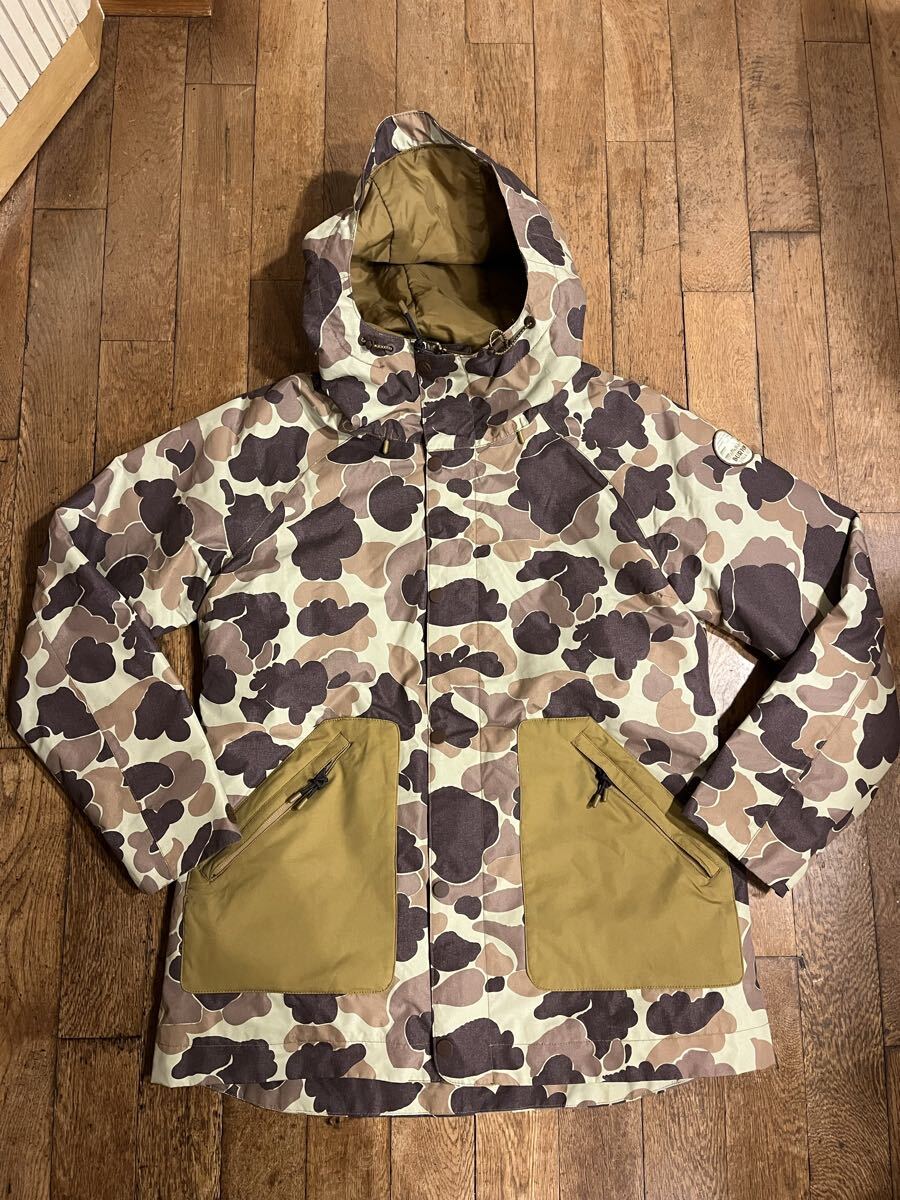 BURTON バートン レディース スノーボードウェア M 迷彩 カモフラ