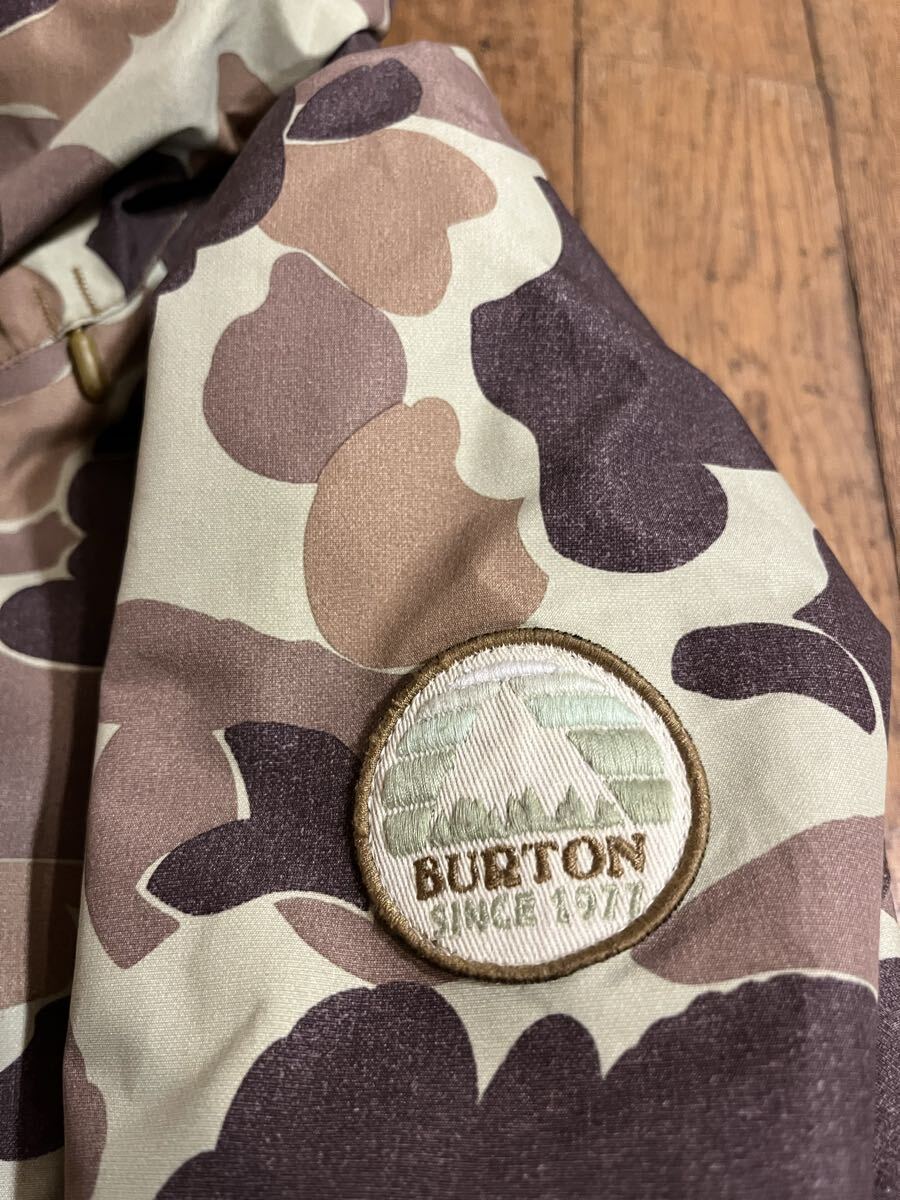 BURTON バートン レディース スノーボードウェア M 迷彩 カモフラ