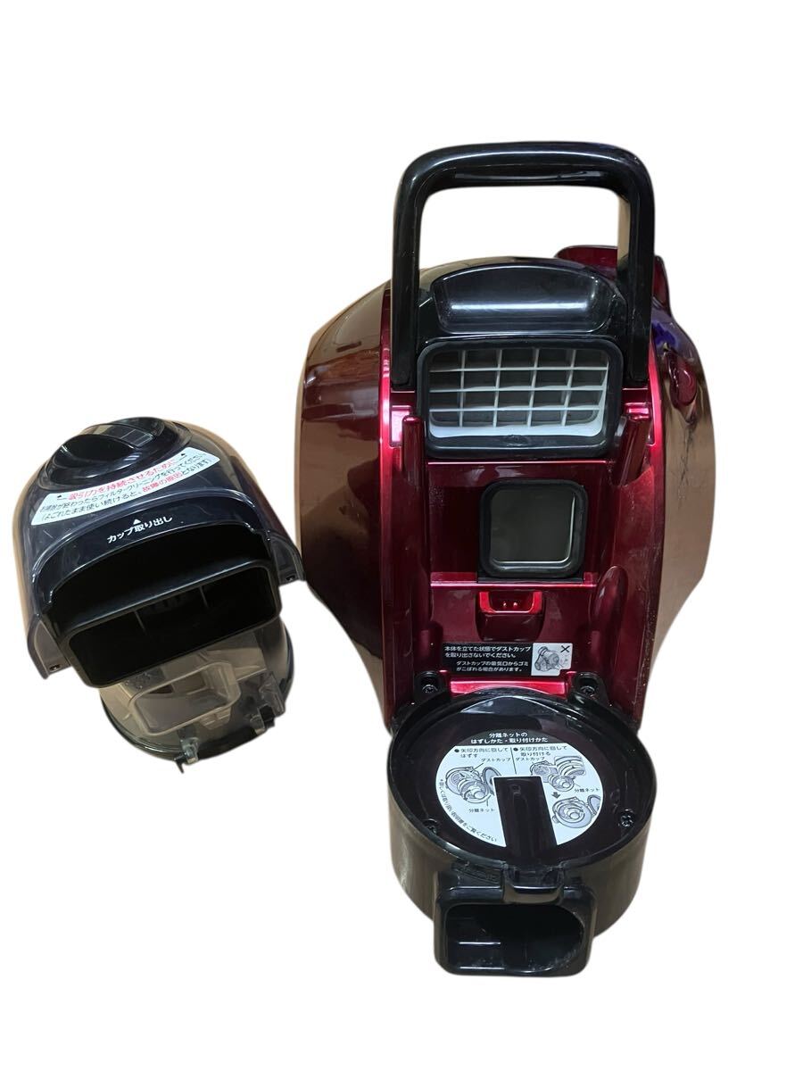 TOSHIBA 東芝 サイクロン掃除機VC-C12 (R) 13年製 保証付き サイクロン