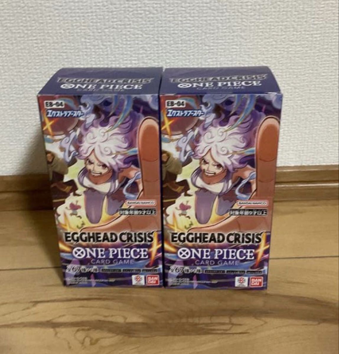 ワンピースカード EB-04 EGGHEAD CRISIS 2BOXテープカット｜Yahoo
