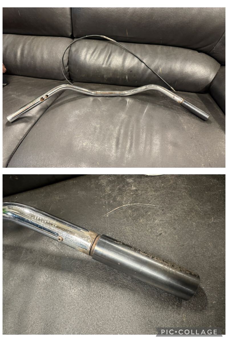 インターナルスロットル 加工済 スーパーバー 1インチ 専用ワイヤー付