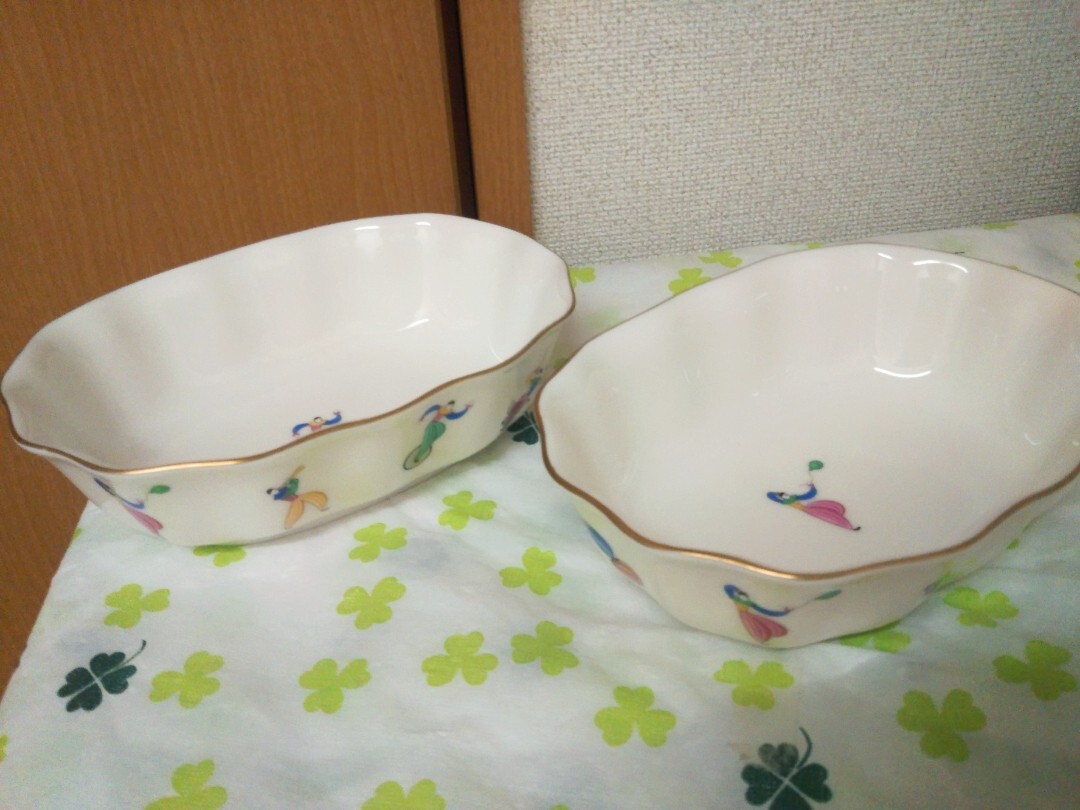 香蘭社 愉快な仲間 プチ バスケット ボウル 小鉢 皿 プレート サーカス