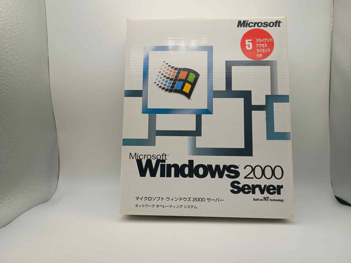 中古 Windows 2000 Server 5CAL 日本語版 メディア1枚欠品｜Yahoo