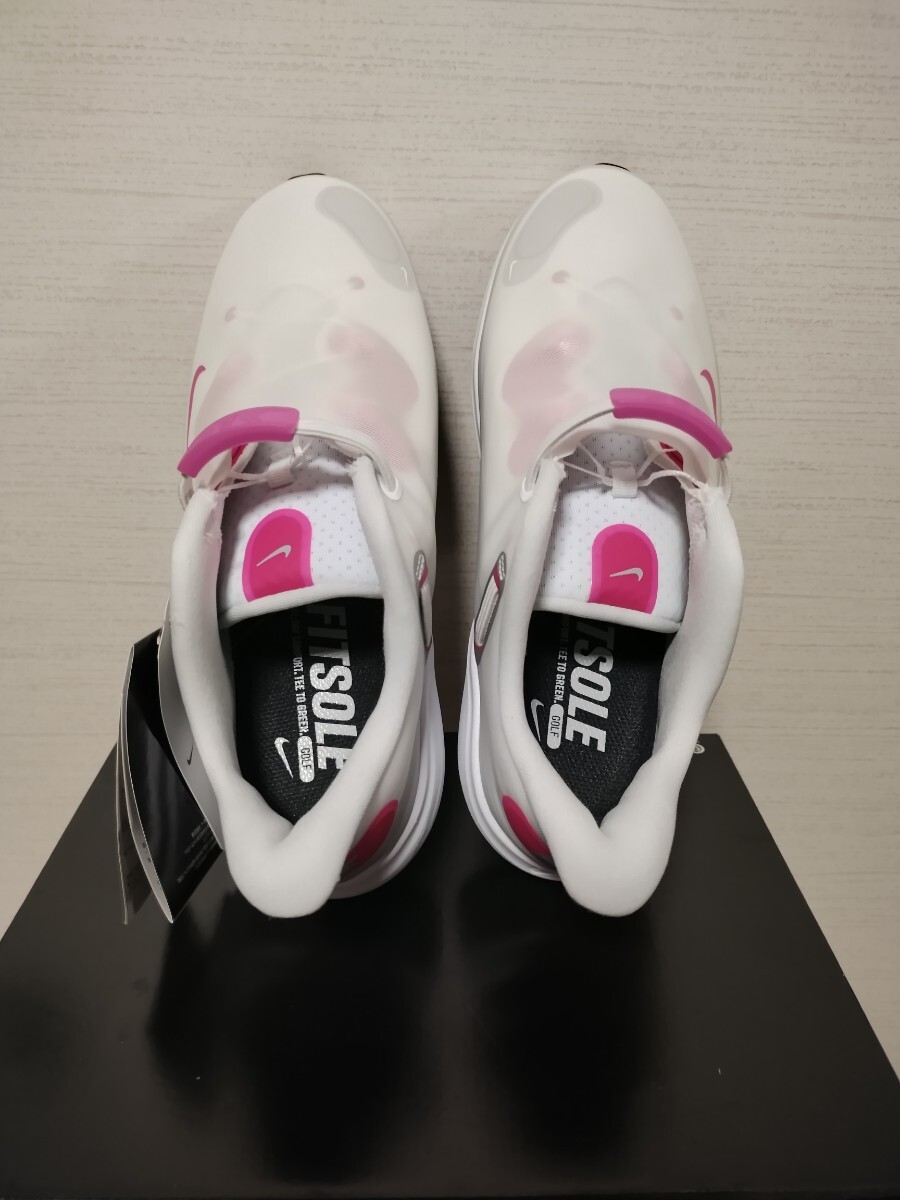 新品 未使用 ナイキ ゴルフ リアクトエースツアー ワイド ウィメンズ