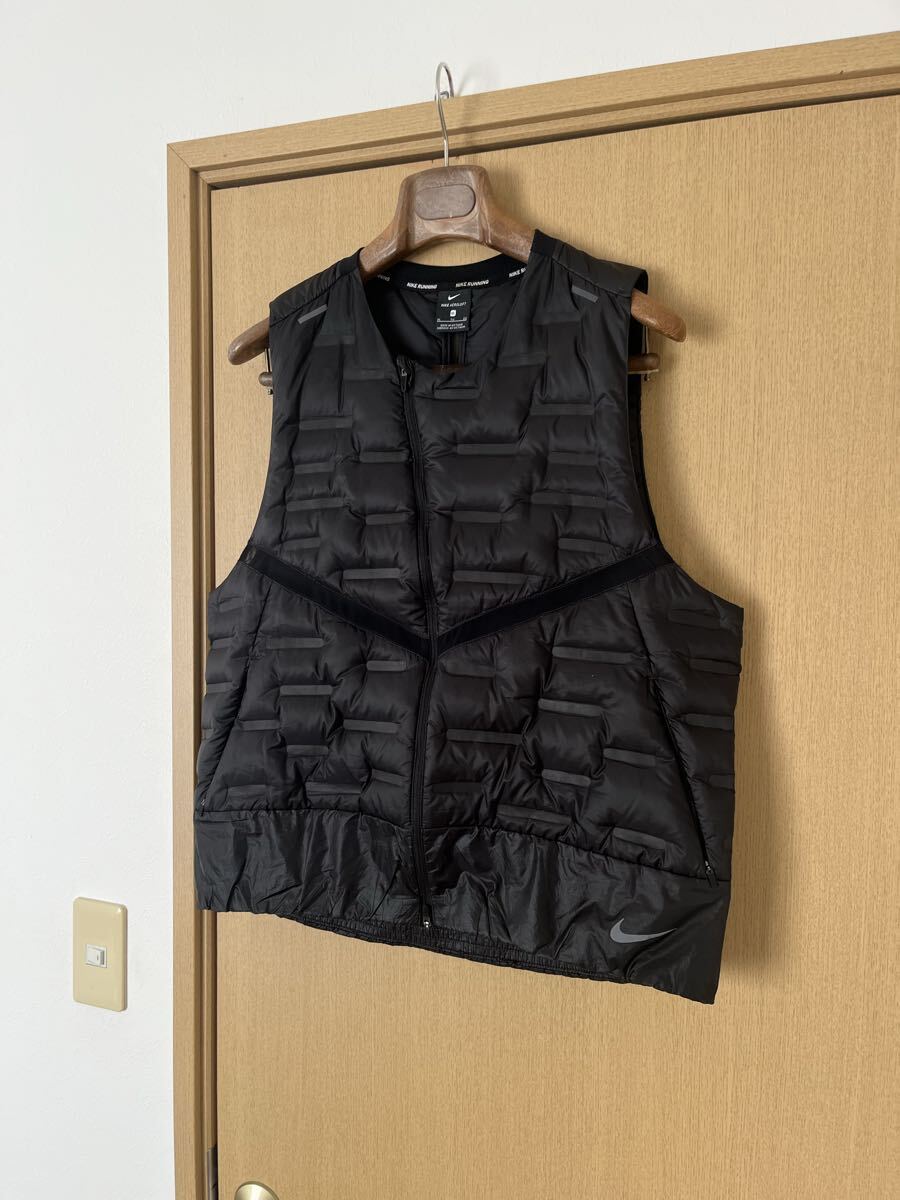 定価20 900円 NIKEナイキRUNNING エアロロフトウーヴンダウンベストXL