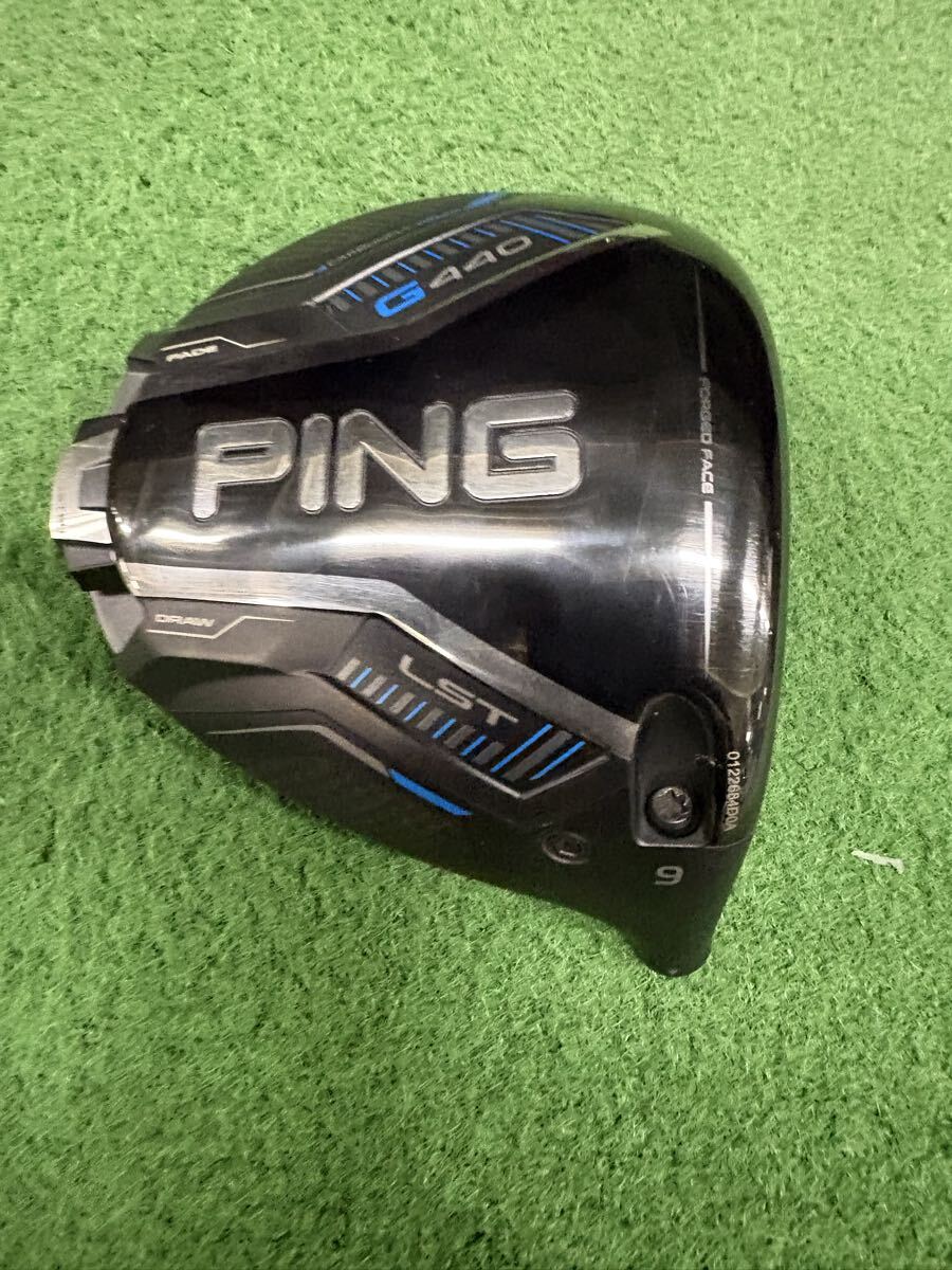 PING G440 LST 9度 ドライバーヘッド単体 ヘッドカバー レンチ付き