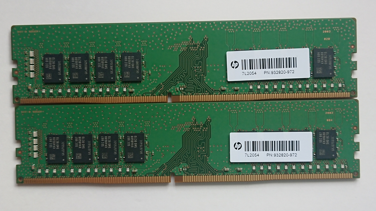 Samsung DDR4 2666 16GB 2枚 32GB 動作確認済み｜Yahoo!フリマ（旧