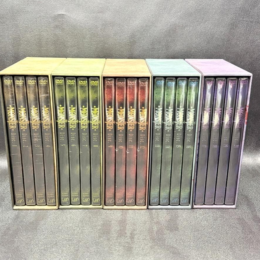 MONSTER DVD BOX 全巻セット 全ディスク未開封 浦沢直樹｜Yahoo!フリマ
