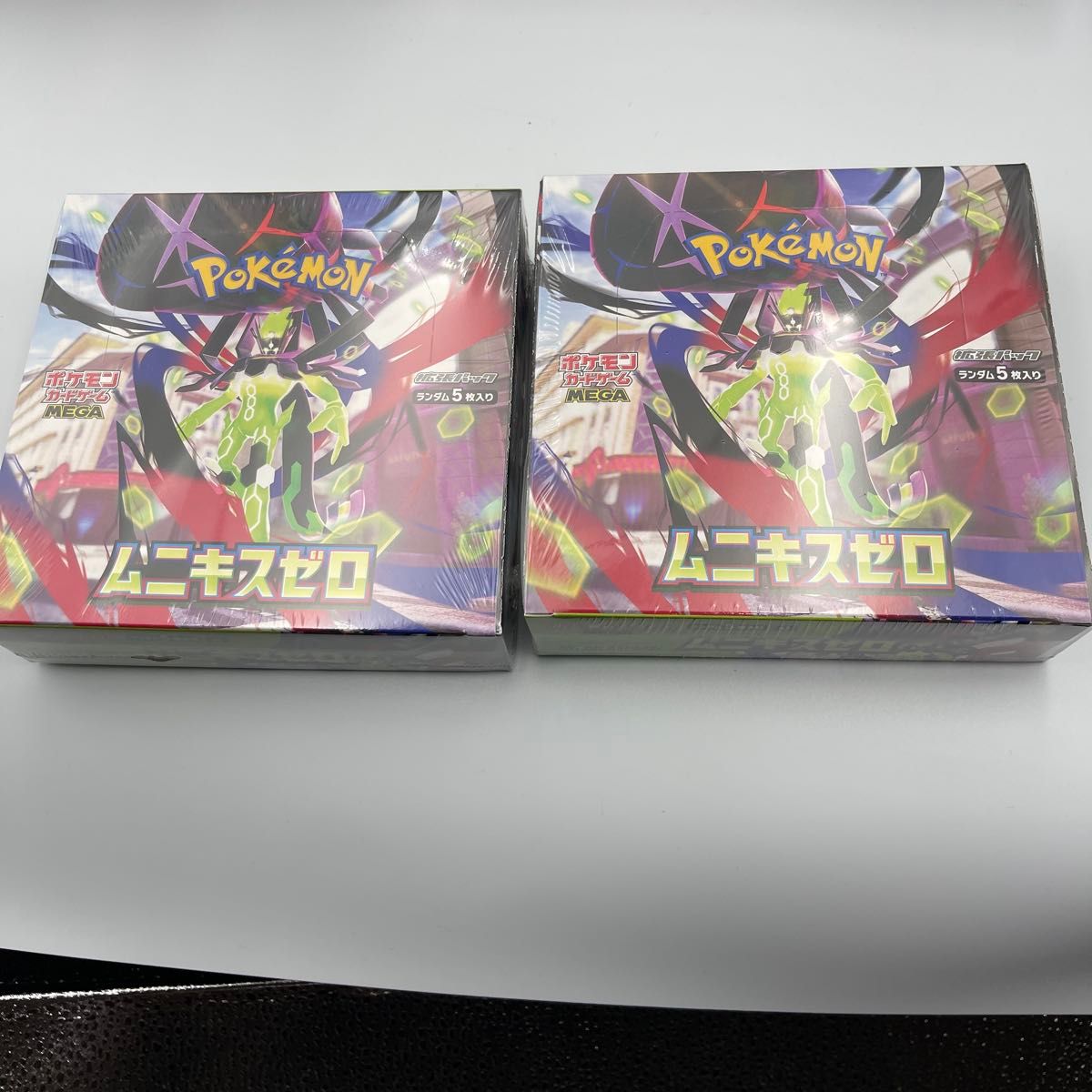 ムニキスゼロ ポケモンカードゲーム 2BOX 高重量 シュリンク有り
