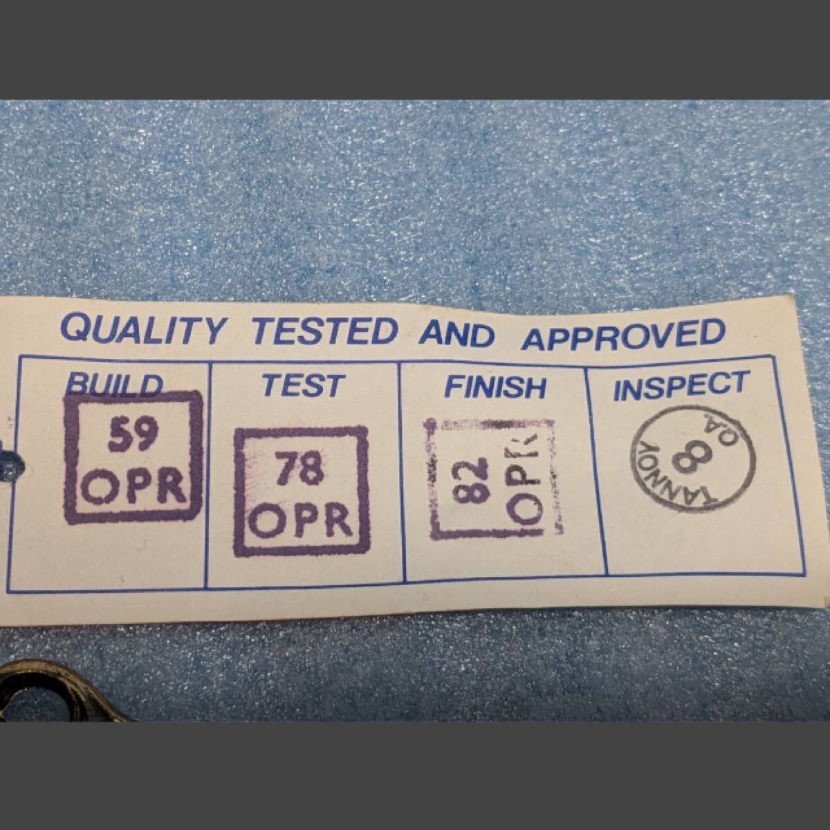 タンノイ純正タグ付き】TANNOY サランネット用 鍵1本 カギ キー