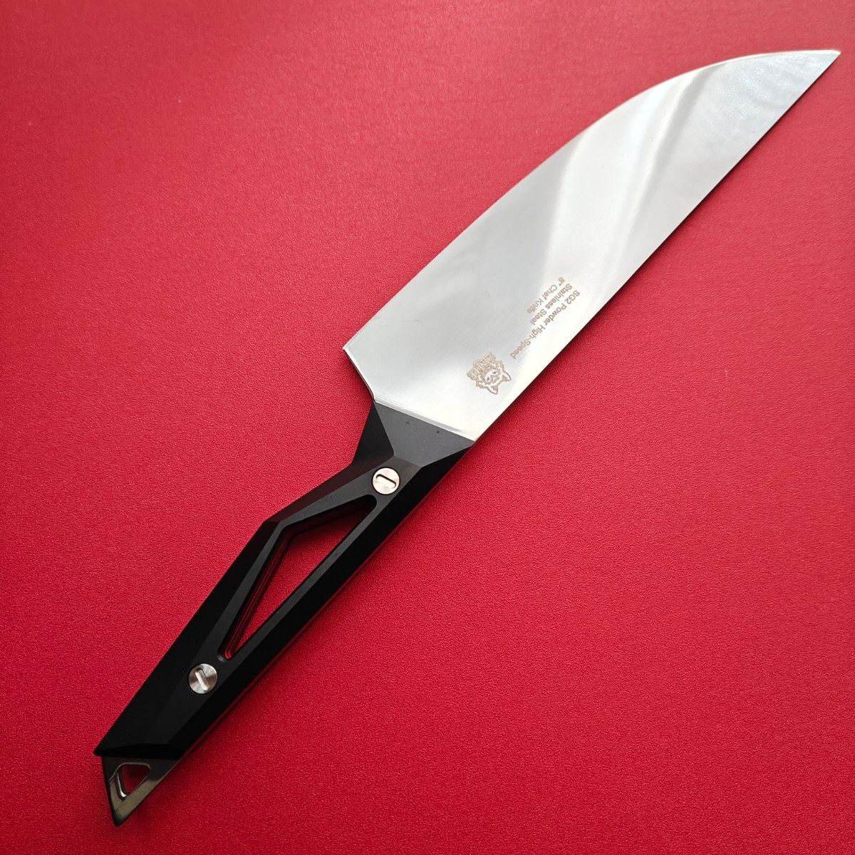 新品 カスタムナイフのような牛刀包丁 鏡面仕上 VG10を凌ぐ高性能SPGⅡ