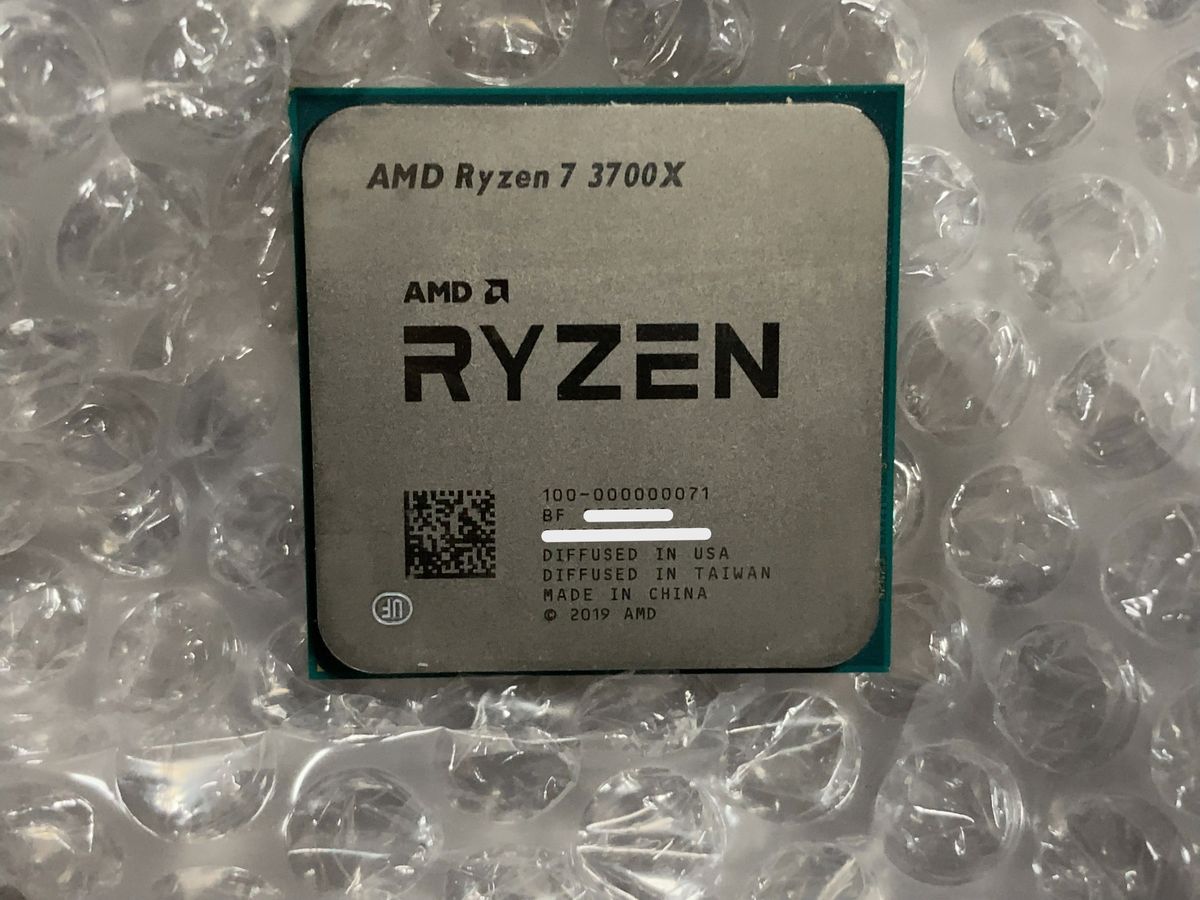動作確認済み】AMD Ryzen 7 3700X CPU Socket AM4｜Yahoo!フリマ（旧