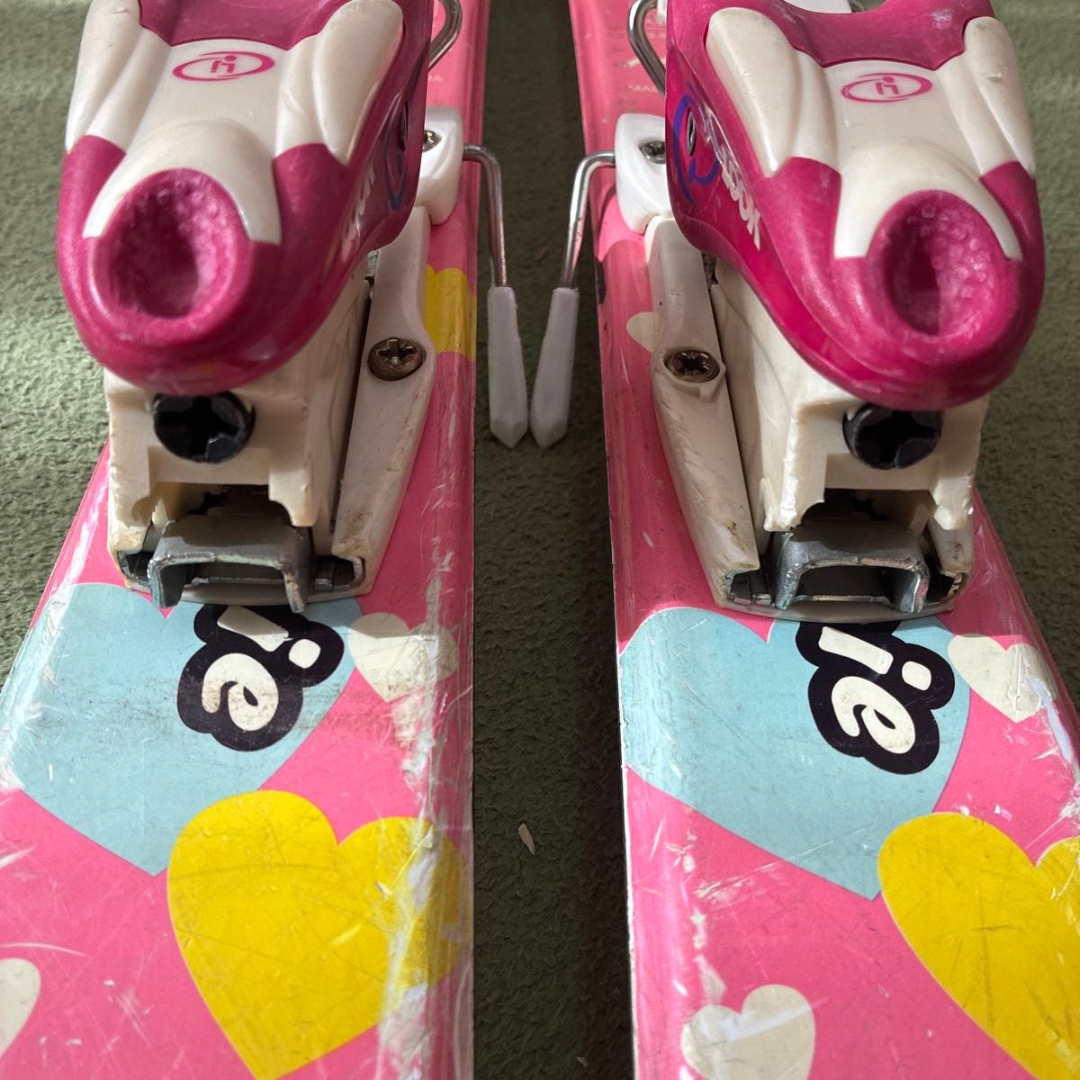 ジュニア スキー板 Hart 子供用 ピンク ストックセット 90cm｜Yahoo