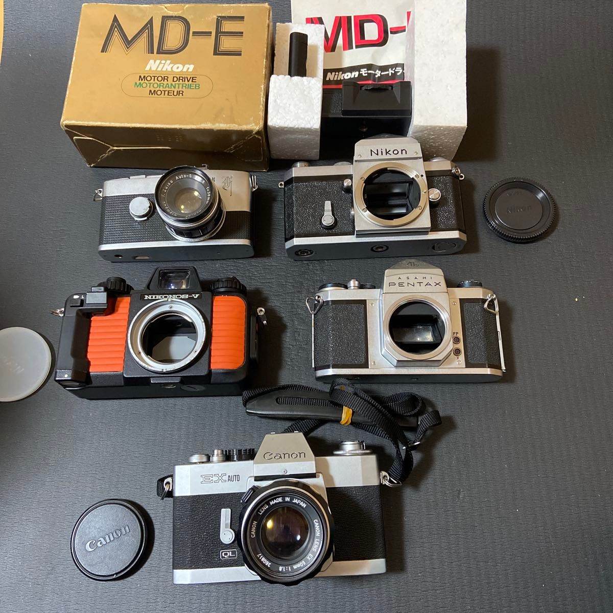 Nikon Canon PENTAX フィルムカメラ まとめ売り 5台セット｜Yahoo