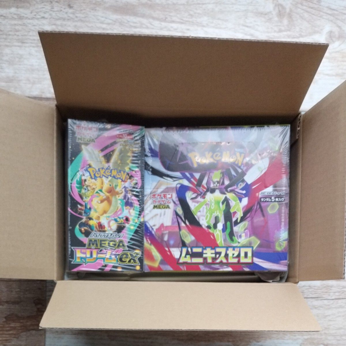 ポケモンカードゲーム MEGAドリームex ムニキスゼロ BOX シュリンク