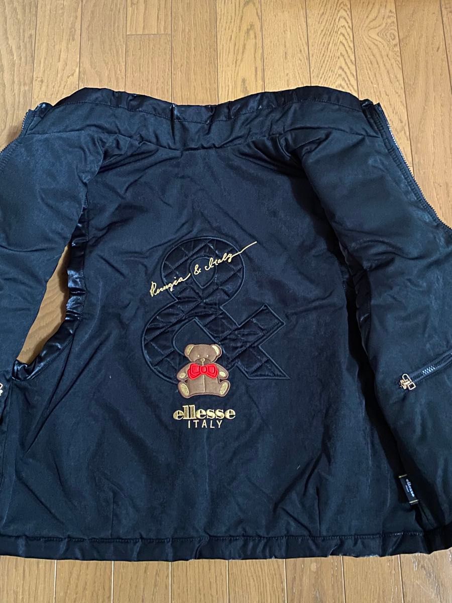 美品 ellesse エレッセ ベアー スキーウェア ボア ベスト付3P M