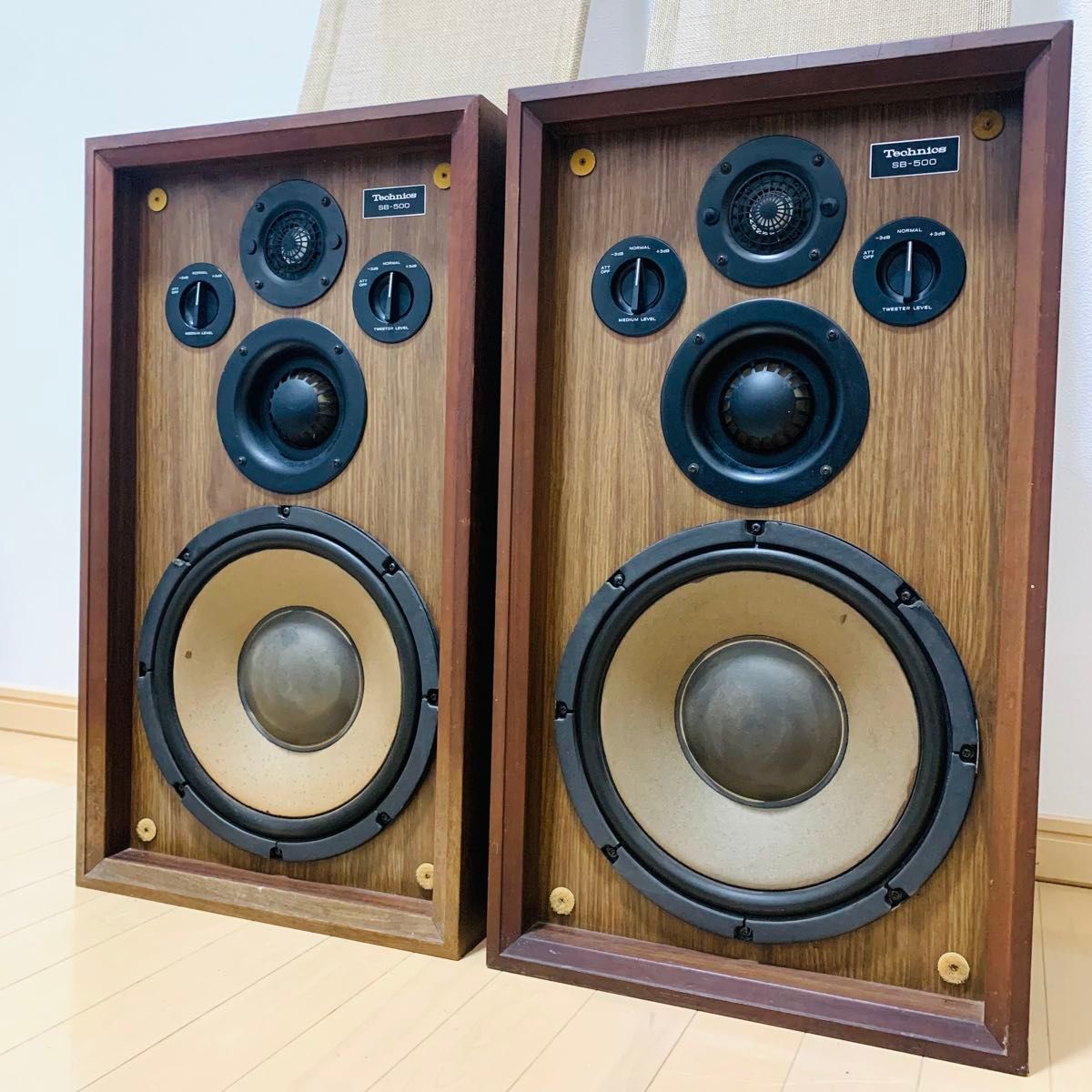 超希少】Technics SB-500 3WAY スピーカー ヴィンテージテクニクス