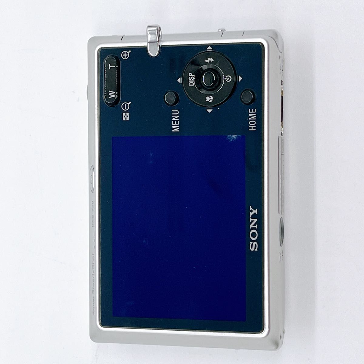 希少】SONY サイバーショット DSC-T20 シルバー コンデジ オールド