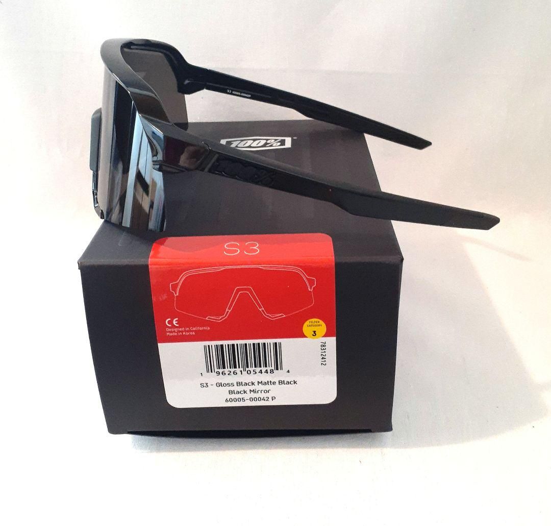 新モデル 高校野球対応 100% S3 マットグロスブラック ワンハンド