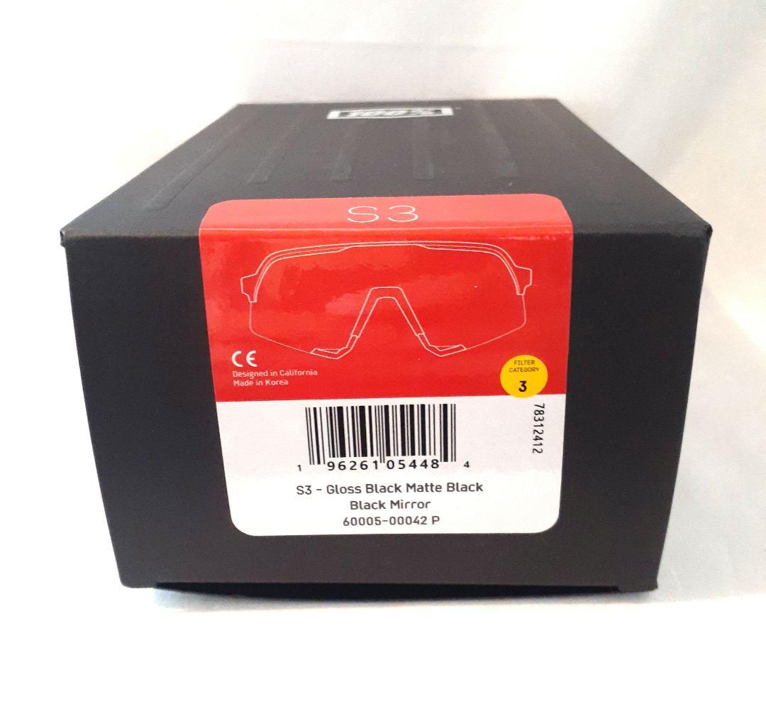 新モデル 高校野球対応 100% S3 マットグロスブラック ワンハンド