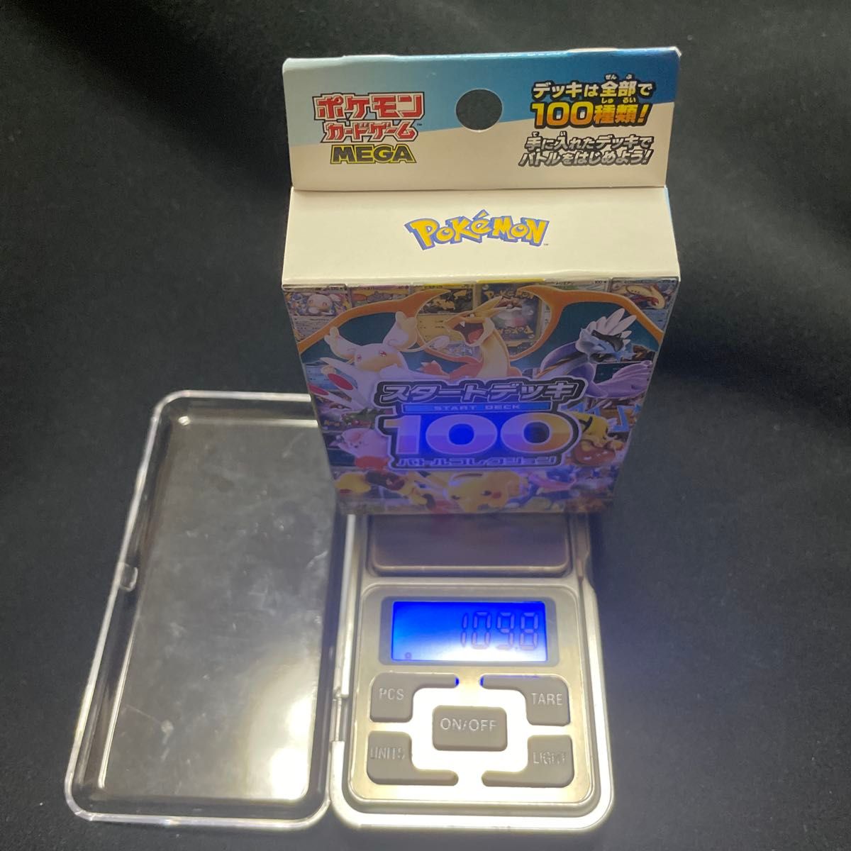 ポケモンカードゲーム MEGA スタートデッキ100 高重量 約109 8g｜Yahoo