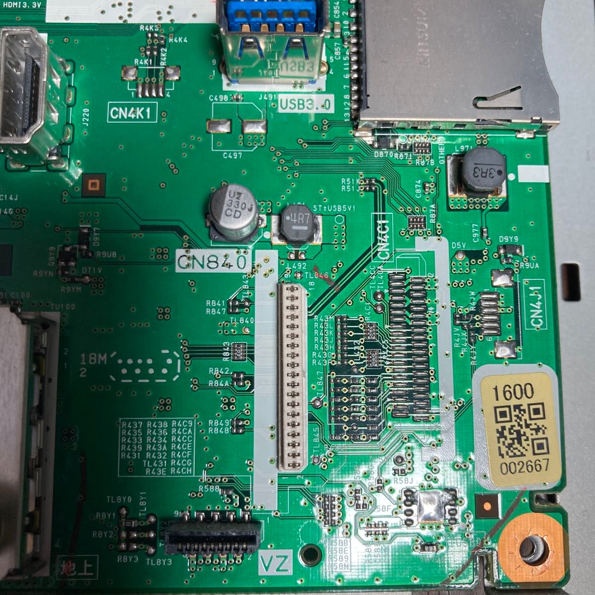 MITSUBISHI 三菱電機 液晶テレビ LCD-A40RA1000 メイン基板 修理交換用