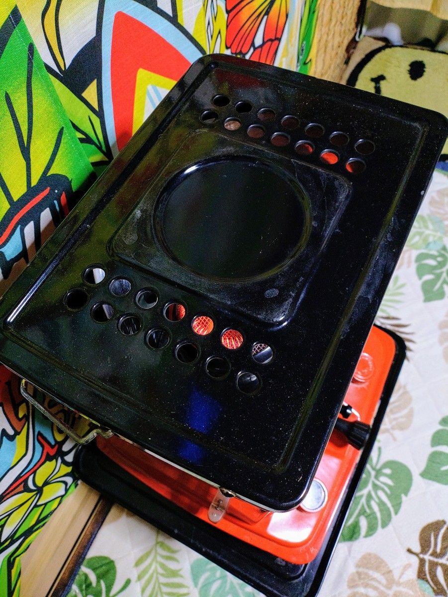 レトロ石油ストーブ NEC石油ストーブDP-292HA 小型石油ストーブ